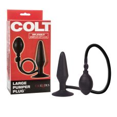 Анальна пробка з накачуванням чорного кольору California еxotic novelties Colt Large Pumper Plug