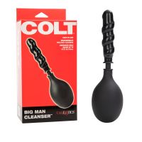 Анальний душ з рельєфною насадкою чорний COLT Big Man Cleanser California Exotic Анальний душ з рельєфною насадкою чорний COLT Big Man Cleanser California Exotic