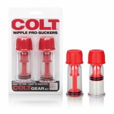 Помпы для сосков красного цвета California еxotic novelties Colt Nipple Pro Suckers