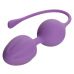 Вагинальные шарики фиолетового цвета California еxotic novelties 3 штуки