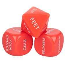 Секс гра в кубики California Exotic Novelties 3 кубики