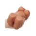 Мастурбатор вагина-полуторс с грудью бежевый CalExotics Pussy and Tits 