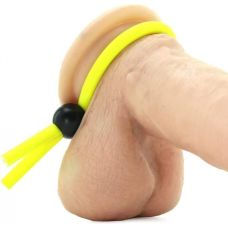 Ерекційне ласо жовтого кольору California еxotic novelties JulianS stud ring