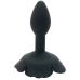 Анальна пробка у формі троянди чорного кольору California Exotic Novelties розмір Small