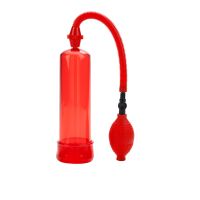 Механическая вакуумная помпа для пениса с насосом-грушей красная Fireman's CalExotics Механическая вакуумная помпа для пениса с насосом-грушей красная Fireman's CalExotics