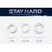 Набір ерекційних кілець Stay hard CN-330300012 Clear