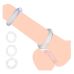 Набір ерекційних кілець Stay hard CN-330300012 Clear