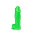 Свічка LOVE FLAME - Dildo L Green Fluor, CPS01-GREEN