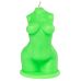 Свічка у вигляді жіночого торсу зеленого кольору Egzo Venus