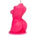 Свеча в виде женского торса розового цвета Egzo Venus
