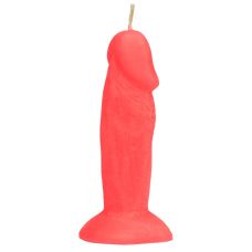 Свеча в виде пениса красного цвета Egzo Little Guy
