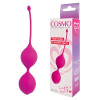 Вагинальные шарики Cosmo ярко-розовый D 30 мм