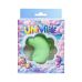 Стимулятор клитора Единорог с язычком зелёный UNIVIBE 10 режимов