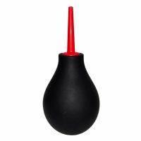 Анальный душ черно красного цвета UNIVIBE 