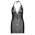 Комплект пеньюар та стрінги чорного кольору Daring Intimates розміри S/M Комплект пеньюар та стрінги чорного кольору Daring Intimates розміри S/M