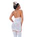 Костюм медсестри для рольових ігор білого кольору Daring Intimates розміри S M Костюм медсестри для рольових ігор білого кольору Daring Intimates розміри S M