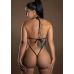 Боді в дрібну сітку із завищеною талією чорного кольору Daring Intimates Боді в дрібну сітку із завищеною талією чорного кольору Daring Intimates