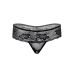 Стринги з відкритим доступом мереживні чорні Daring Intimates Jane розміри S-M Стринги з відкритим доступом мереживні чорні Daring Intimates Jane розміри S-M