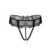 Трусики з відкритою інтимною зоною чорні Daring Intimates Delphine розміри S M Трусики з відкритою інтимною зоною чорні Daring Intimates Delphine розміри S M