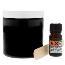 Силіконова заливка для копії пеніса чорного кольору Cloneboy Refill 250 г