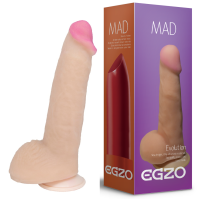 Фаллоимитатор реалистичный на присоске из киберкожи EGZO DS009