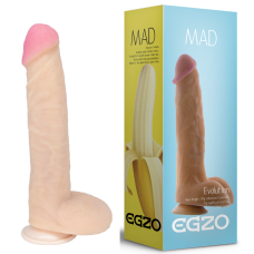 Фалоімітатор реалістичний на присоску з кібершкіри EGZO DS012