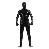 Комбинезон для бондажа мужской черного цвета DS Fetish размер M 