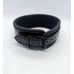 Ошейник с поводком БДСМ черного цвета DS Fetish Collar with leash black iron