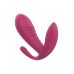 Вибратор рельефный с тройной стимуляцией и пультом управления красный Dream Toys Essentials  Вибратор рельефный с тройной стимуляцией и пультом управления красный Dream Toys Essentials