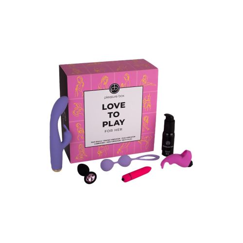 Подарочный набор для пары розовый Dreamtoys Love To Play For Her 6 предметов