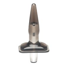 Анальна вібро пробка сіра MENZSTUFF PURRFECT PLUG