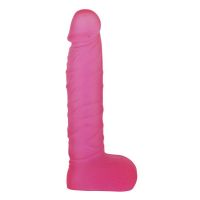 Фаллоимитатор розовый реалистичный XSKIN 8 PVC DONG - TRANSPARENT