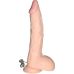 Вибромассажер присоске реалистичный телесного на цвета Dream toys Bigstuff 11INCH