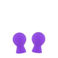 Зажимы для сосков фиолетового цвета Dream Toys PLEASURE PUMPS 