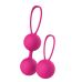 Вагинальные шарики розовые PLEASURE BALLS & EGGS DUO BALL SET