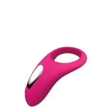 Ерекційне віброкільце на член рожеве RINGS of LOVE COUPLES ENHANCER MAGENTA