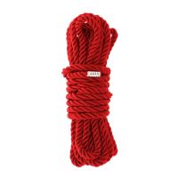 Веревка для связывания тела красная длина 5 метров БДСМ BLAZE DELUXE BONDAGE ROPE Dream Toys