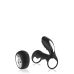 Насадка на член с вибростимуляцией клитора черная с открытой головкой на пульте ДУ Dream Toys Насадка на член с вибростимуляцией клитора черная с открытой головкой на пульте ДУ Dream Toys