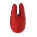 Вибратор для клитора силиконовый красный Dream Toys RED REVOLUTION HEBE Вибратор для клитора силиконовый красный Dream Toys RED REVOLUTION HEBE