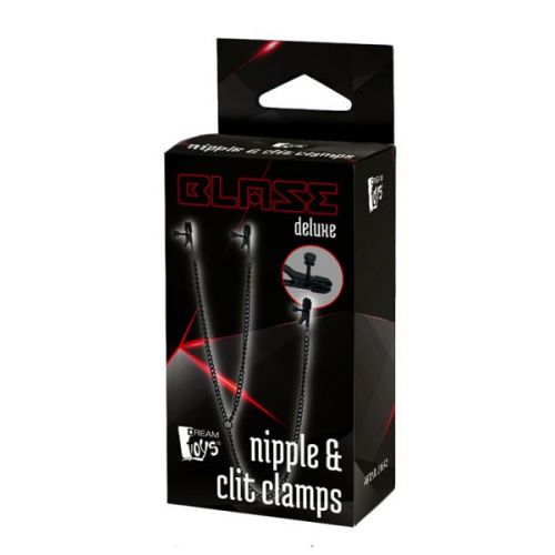 Зажимы для сосков и клитора BLAZE DELUXE NIPPLE & CLIT CLAMPS