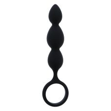 Анальные шарики черные ALL TIME FAVORITES SILICONE ANAL BEAD
