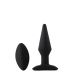 Анальна пробка з бездротовим пультом ДУ чорна CHEEKY LOVE PLUG