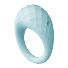 Ерекційне віброкільце на член блакитного кольору Dream Toys AQUATIC ZELIE