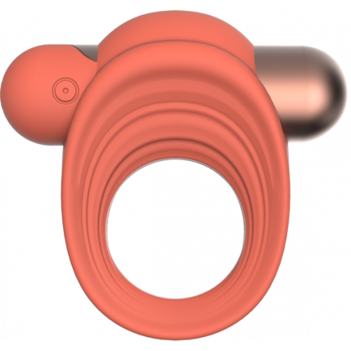 Эрекционное вибро-кольцо мужское с стимулятором клитора Dream Toys CHARISMATIC CLEA