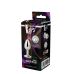 Анальная пробка серебристая с бесцветным камнем 7,1 х 2,7 см Dream Toys Gleming Love