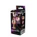 Анальная пробка золотистая с розовым камнем в виде сердечка 8,3 х 3,4 см Dream Toys Gleming Love