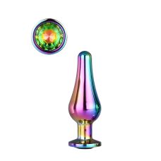 Анальна пробка конічної форми Dream Toys GLEAMING LOVE COLOURED PLEASURE PLUG S