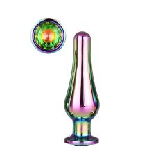 Анальна пробка конічної форми Dream Toys GLEAMING LOVE COLOURED PLEASURE PLUG M