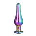 Анальна пробка конічної форми Dream Toys GLEAMING LOVE COLOURED PLEASURE PLUG L