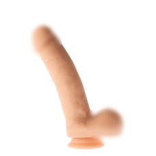 Гнучкий фалоімітатор реалістичний на присоску бежевий DREAM TOYS Mr. DIXX MAGIC MILO 8.3INCH DILDO